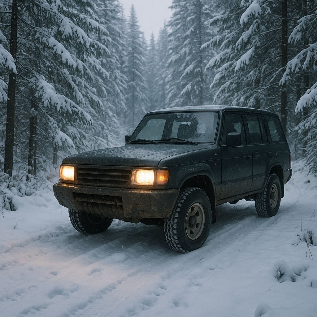 Winter Off-Road Trail